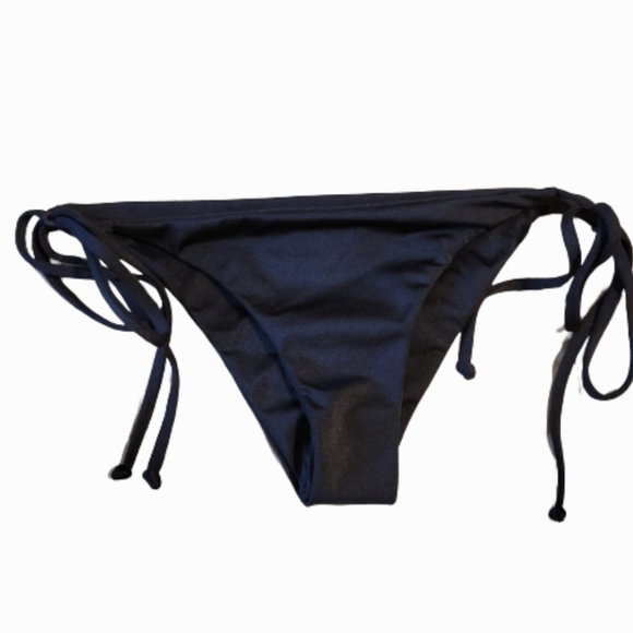 Jones desalde women's black string bikini bottom size small - Picture 1 of 8
